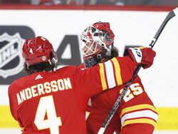 Senators Flames Hockey
