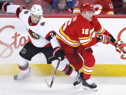 Senators Flames Hockey