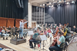 Враца - Симфониета Враца - концерт - репетиция