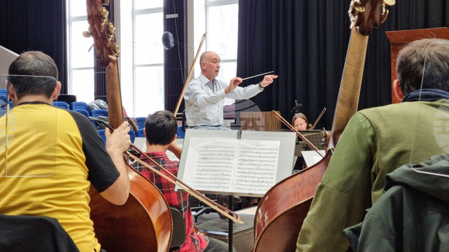 Враца - Симфониета Враца - концерт - репетиция