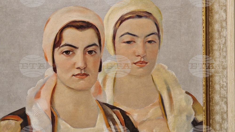 Румъния - Букурещ - Владимир Димитров-Майстора и Иван Ангелов - изложба