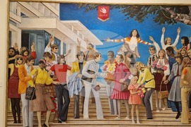 Румъния - Букурещ - Владимир Димитров-Майстора и Иван Ангелов - изложба