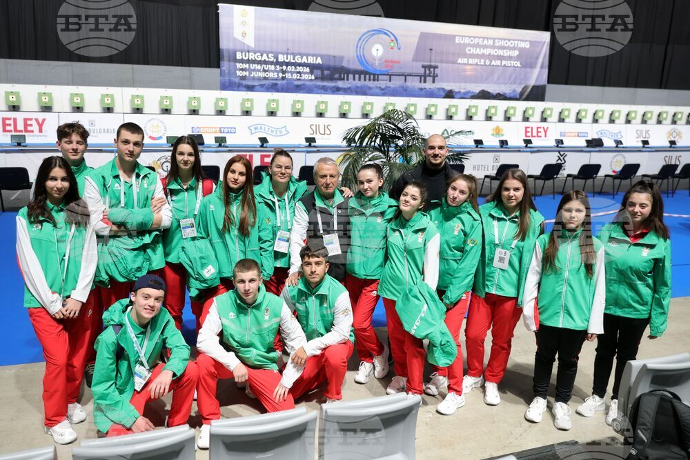 Бургас - Европейско първенство по спортна стрелба - откриване