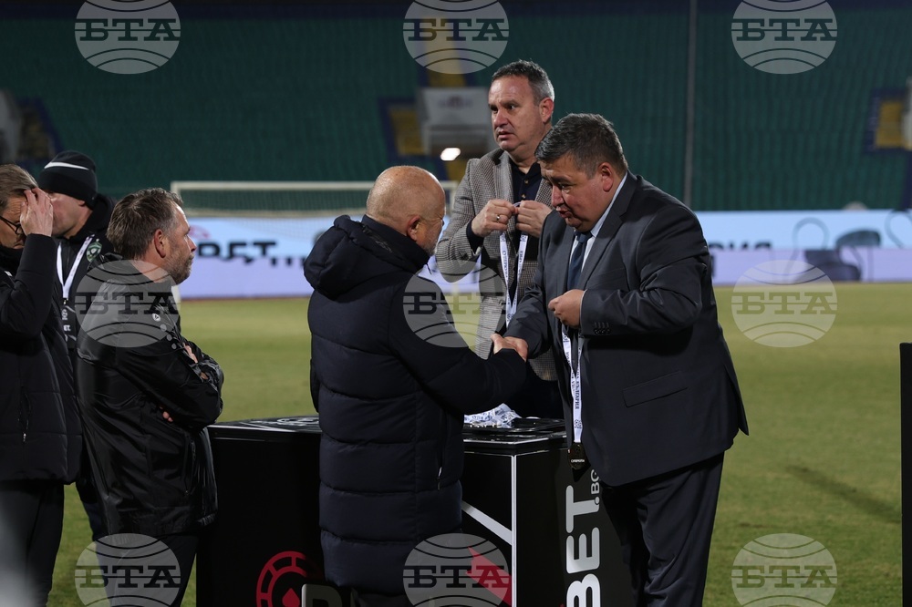 Футбол - Суперкупа на България - Левски - Лудогорец - награждаване