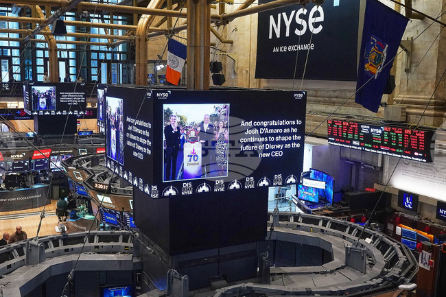 Financial Markets Wall Street Disney CEO