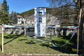 Калофер - паметник - първа копка