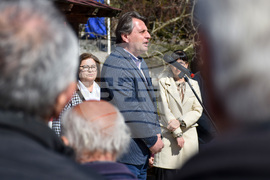 Калофер - паметник - първа копка