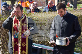 Калофер - паметник - първа копка