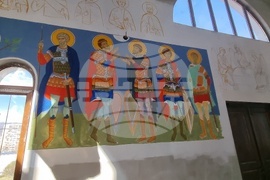 Сливен - храм „Света Петка“ - стенописи 