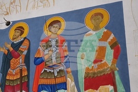 Сливен - храм „Света Петка“ - стенописи 