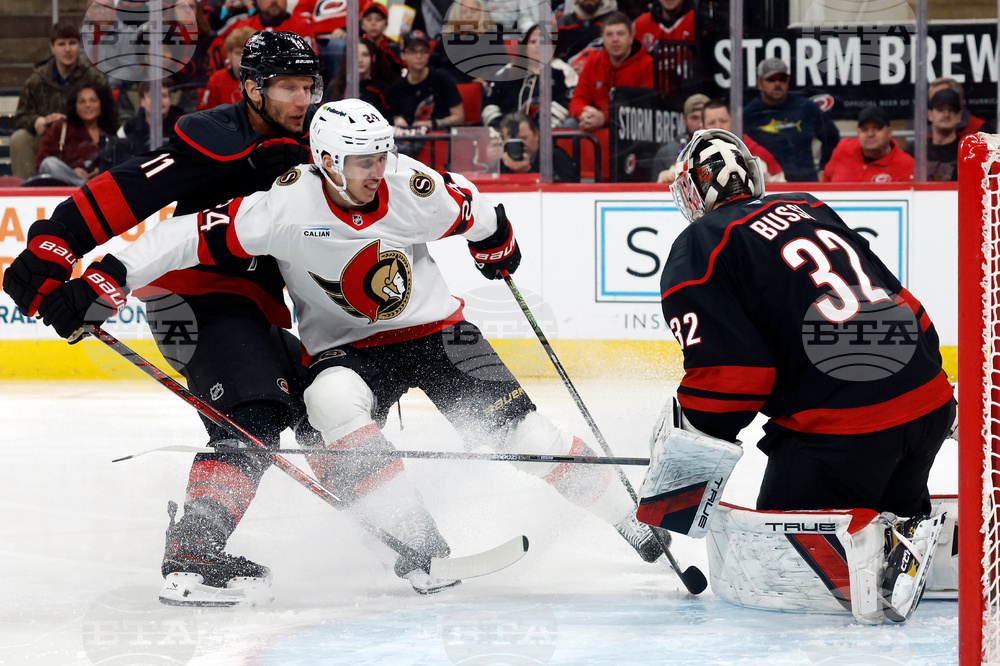 Senators Hurricanes Hockey