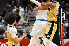 Knicks Wizards Basketball