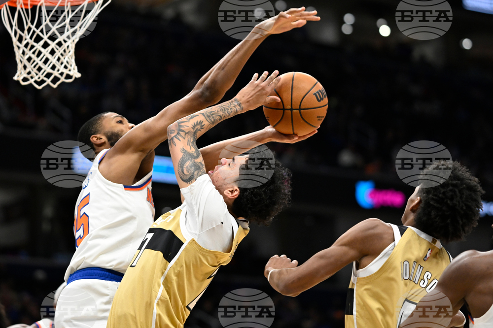 Knicks Wizards Basketball