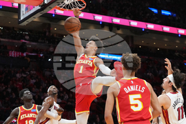 Hawks Heat Basketball