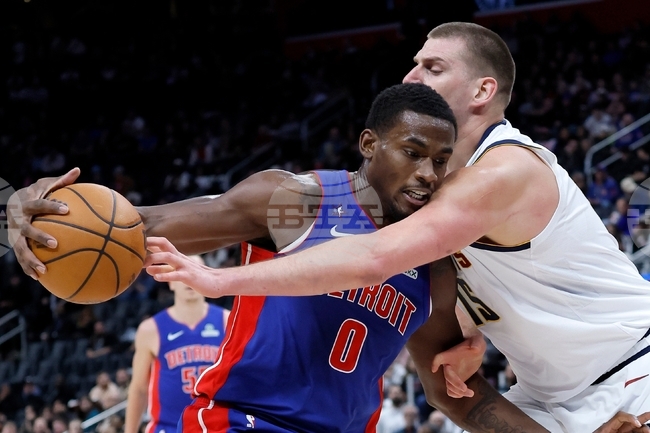 Nuggets Pistons Basketball