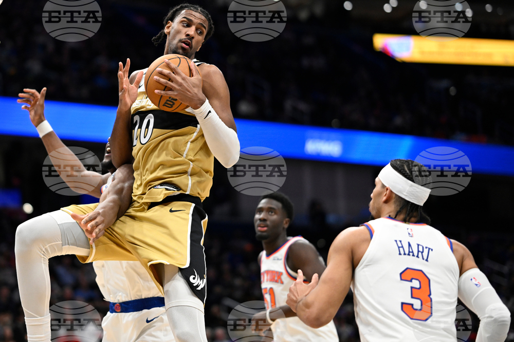 Knicks Wizards Basketball