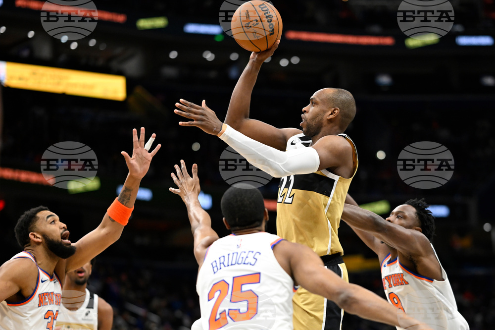 Knicks Wizards Basketball