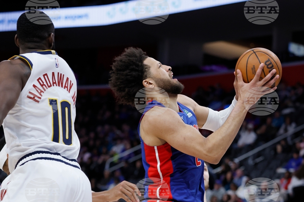 Nuggets Pistons Basketball