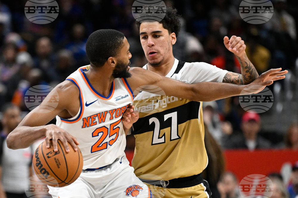 Knicks Wizards Basketball