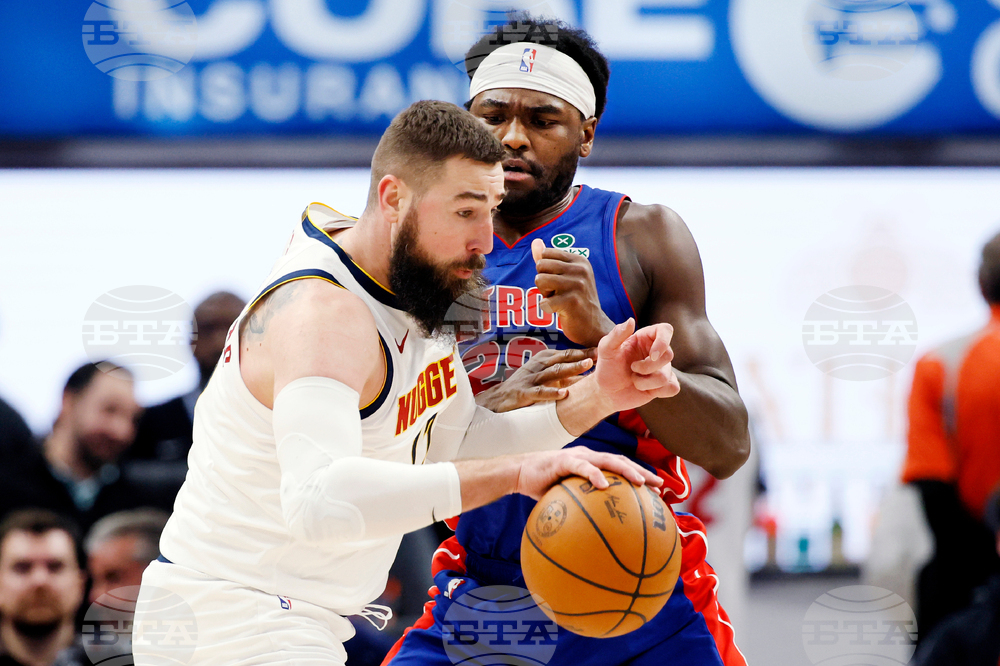 Nuggets Pistons Basketball