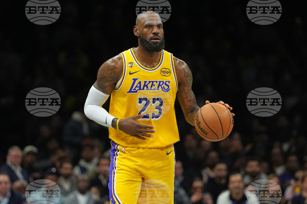 Lakers Nets Basketball