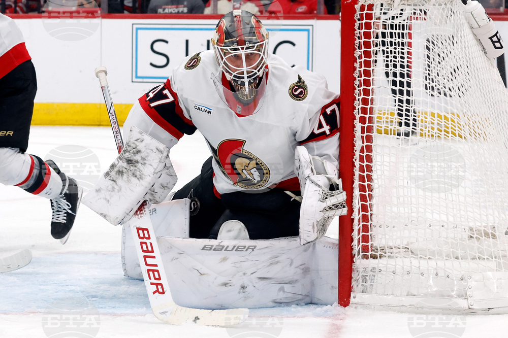 Senators Hurricanes Hockey