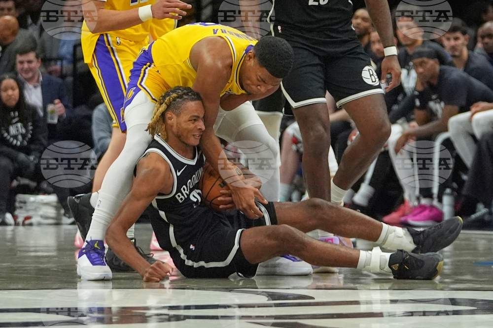 Lakers Nets Basketball