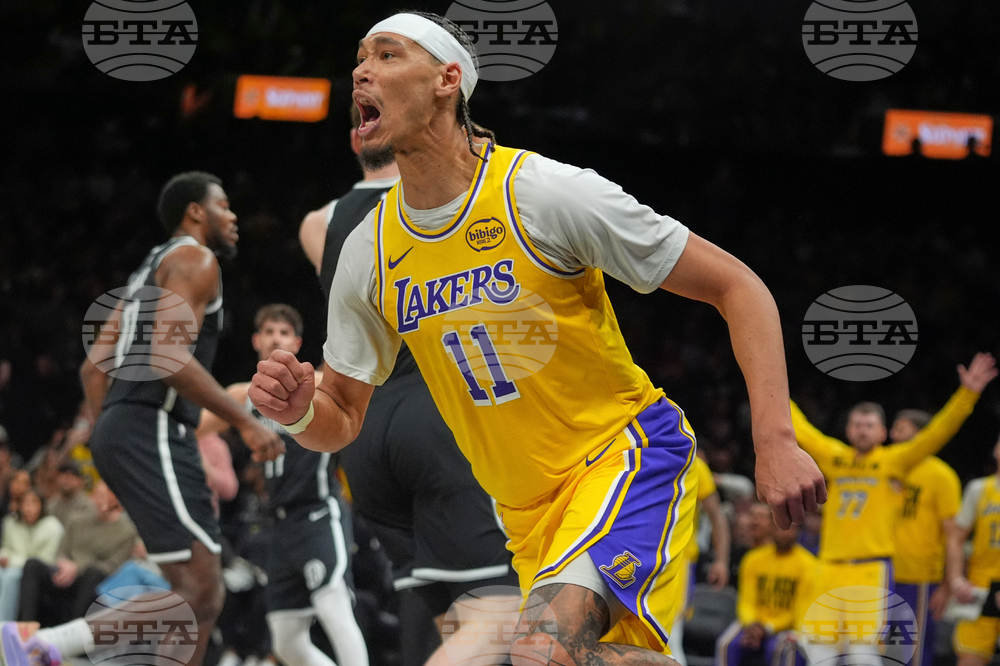 Lakers Nets Basketball