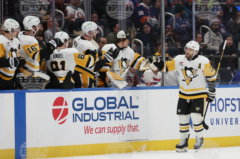 Penguins Islanders Hockey