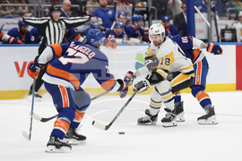 Penguins Islanders Hockey
