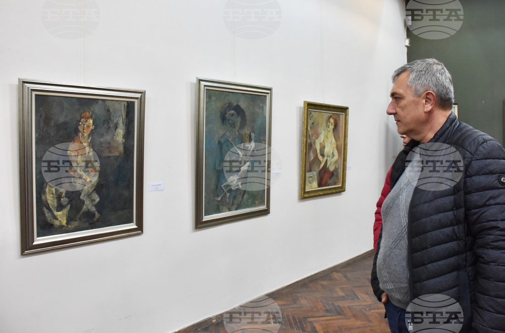 Видин - ретроспективна изложба - Евстати Маринов