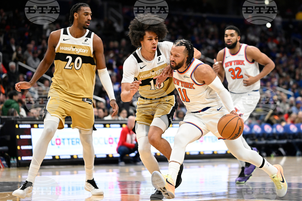 Knicks Wizards Basketball