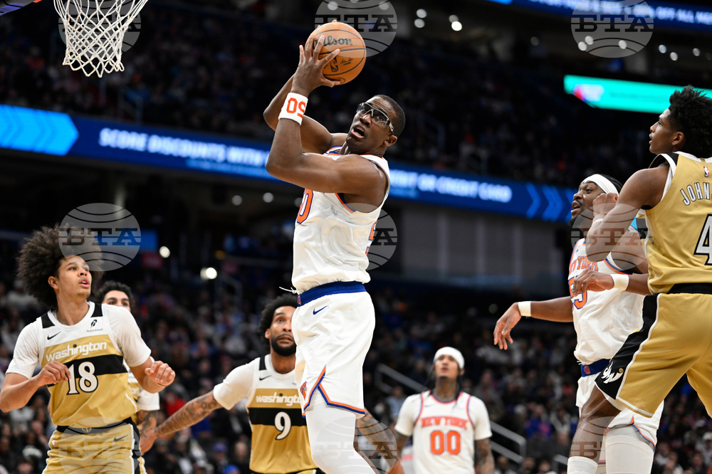 Knicks Wizards Basketball