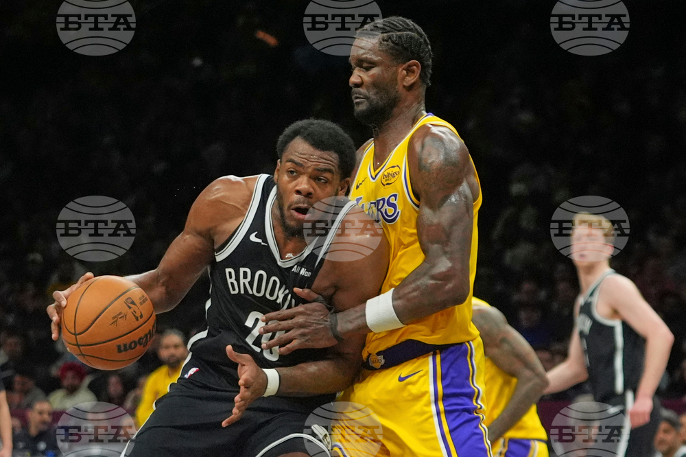 Lakers Nets Basketball