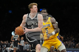 Lakers Nets Basketball