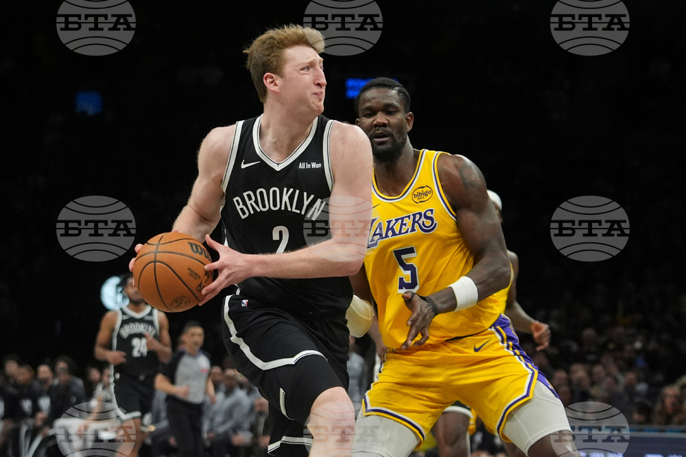 Lakers Nets Basketball