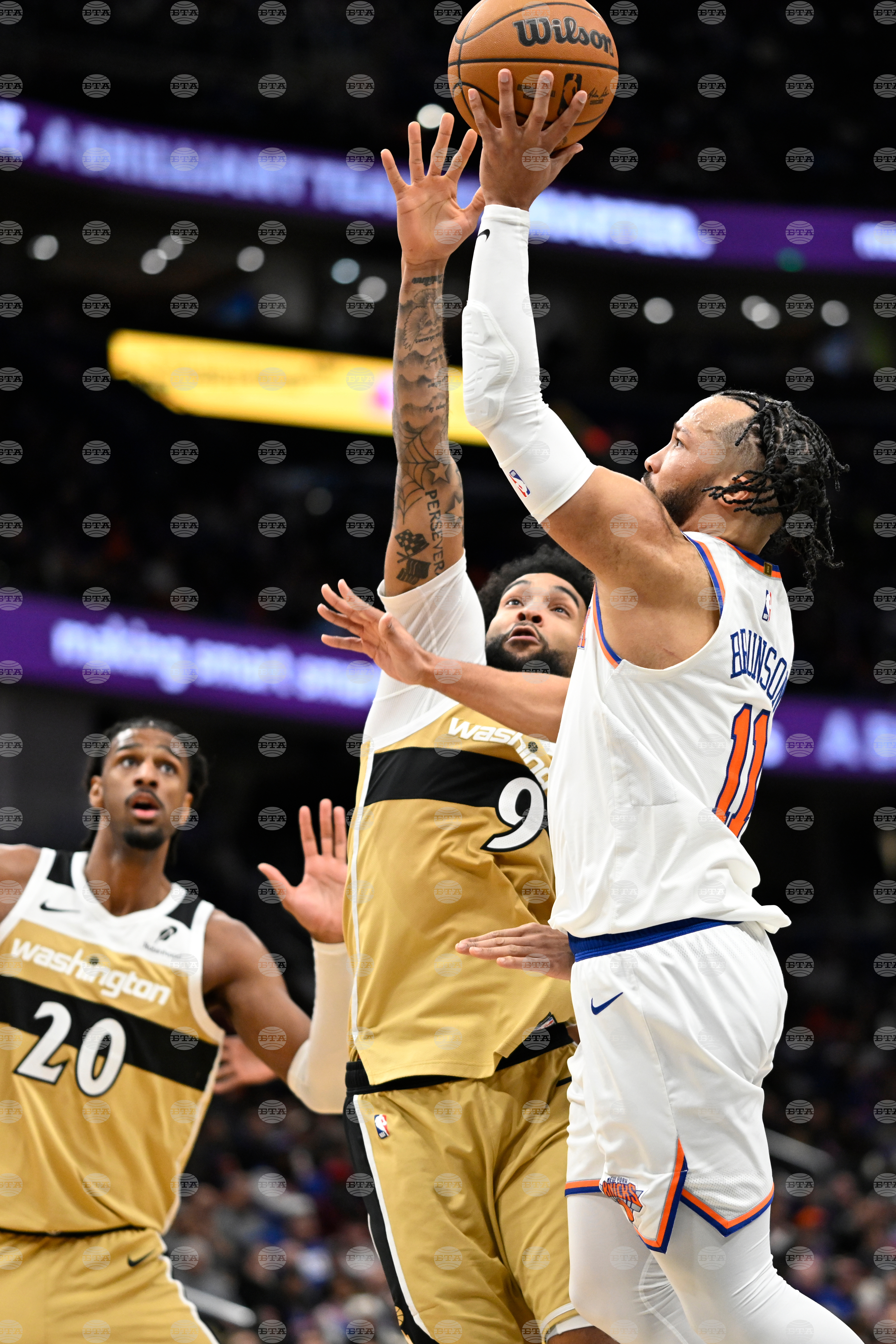 Knicks Wizards Basketball