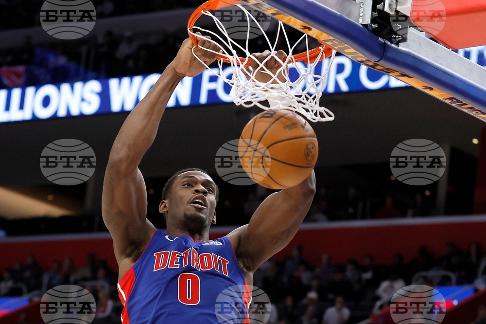 Nuggets Pistons Basketball