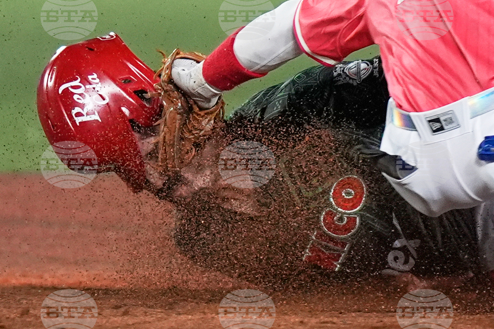 APTOPIX Mexico Puerto Rico Baseball