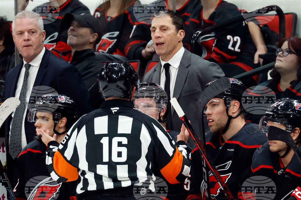 Senators Hurricanes Hockey