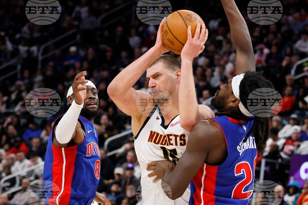 Nuggets Pistons Basketball