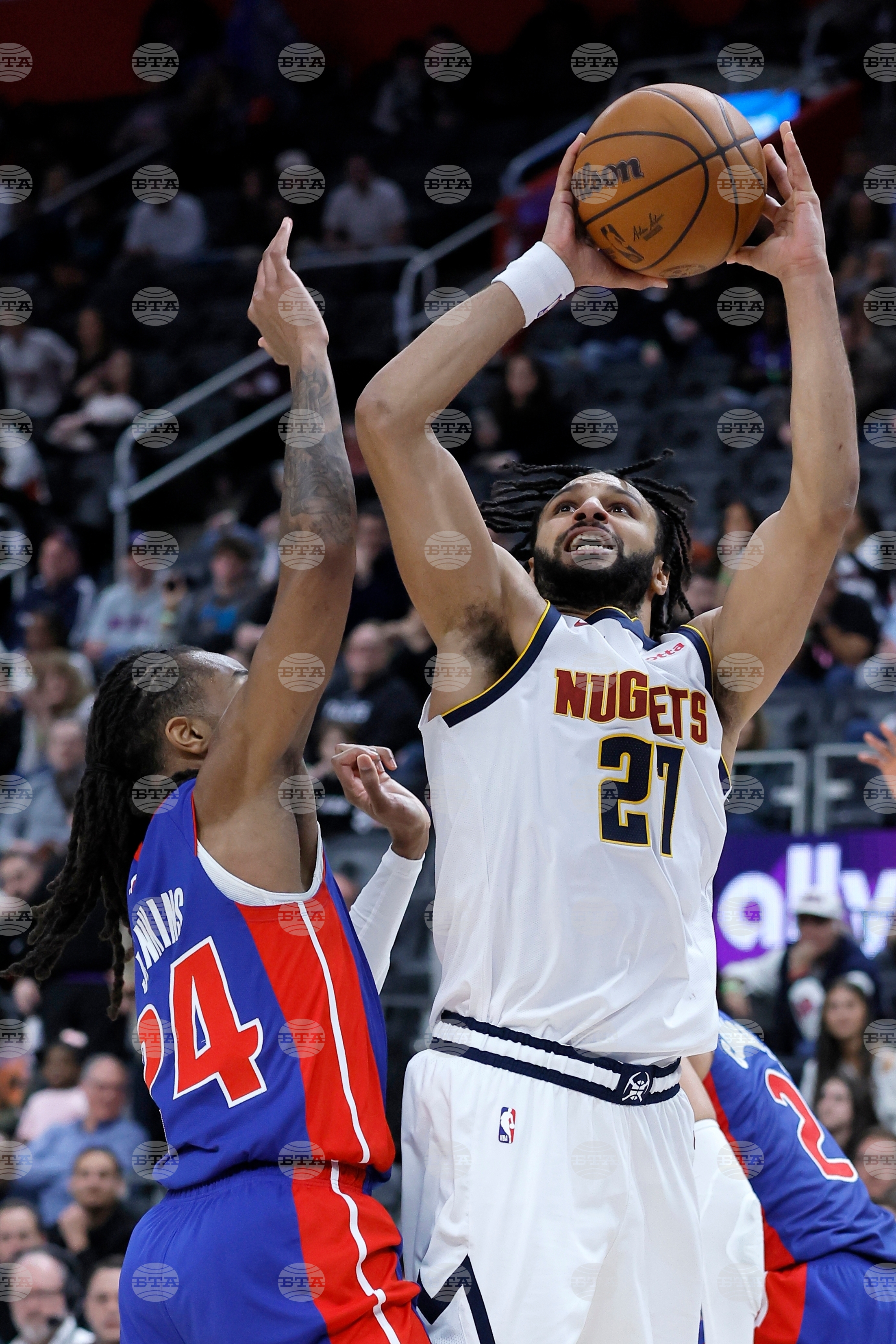 Nuggets Pistons Basketball