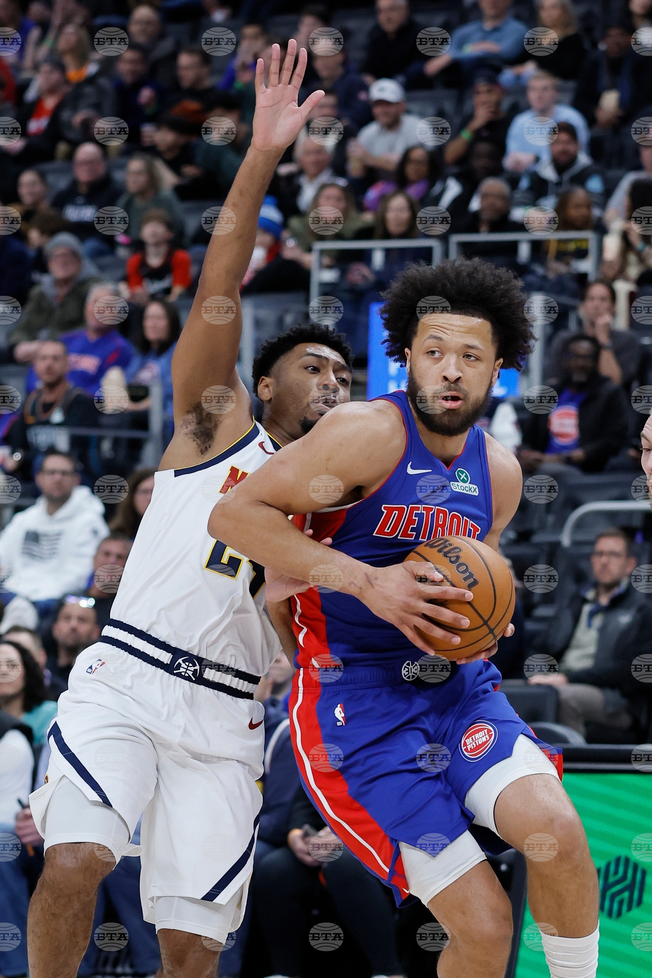 Nuggets Pistons Basketball