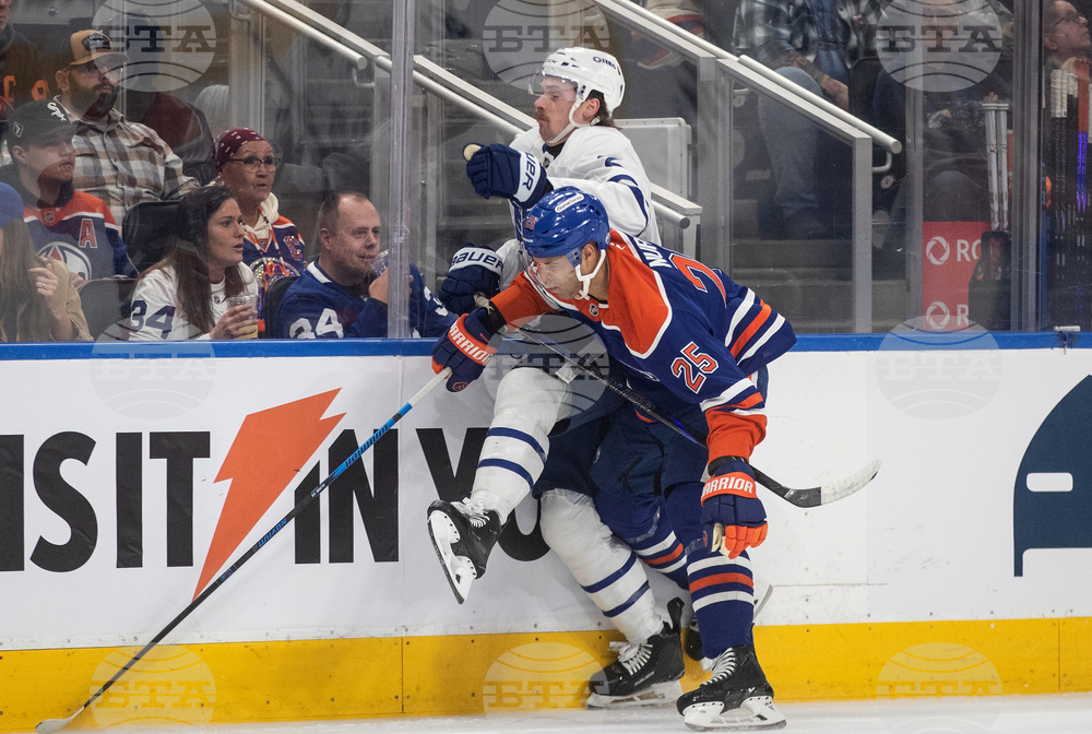 Maple Leafs Oilers Hockey