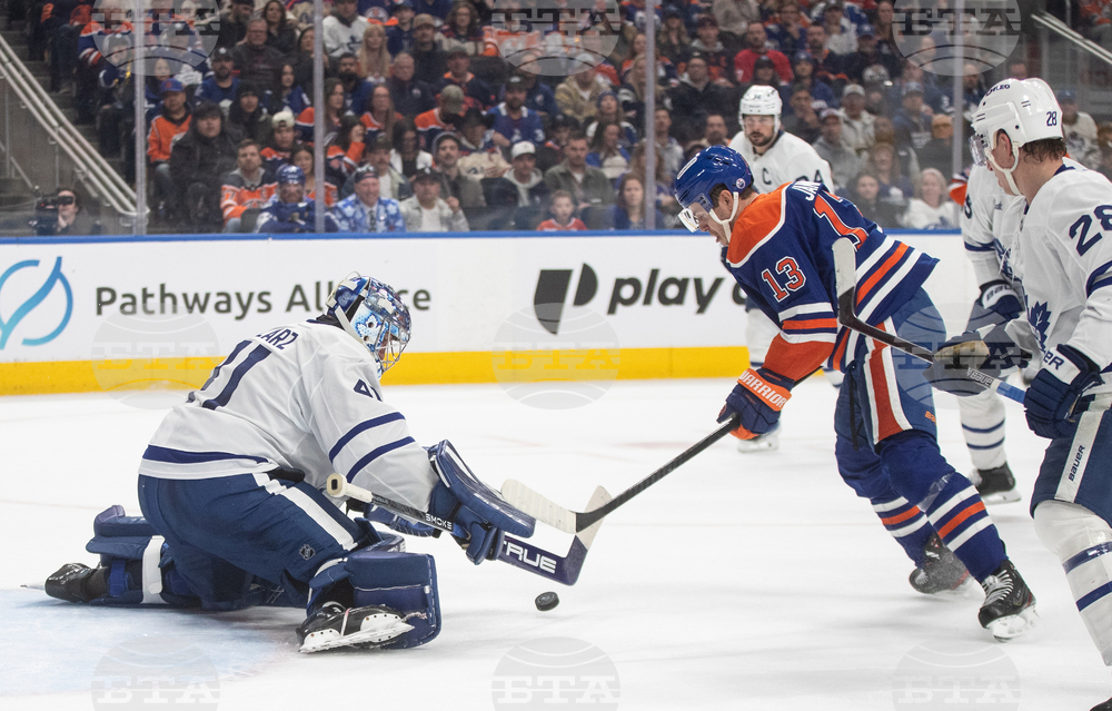 Maple Leafs Oilers Hockey