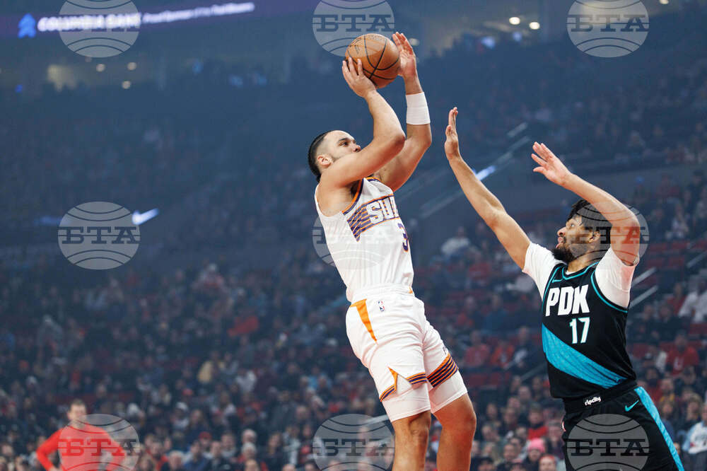 Suns Trail Blazers Basketball