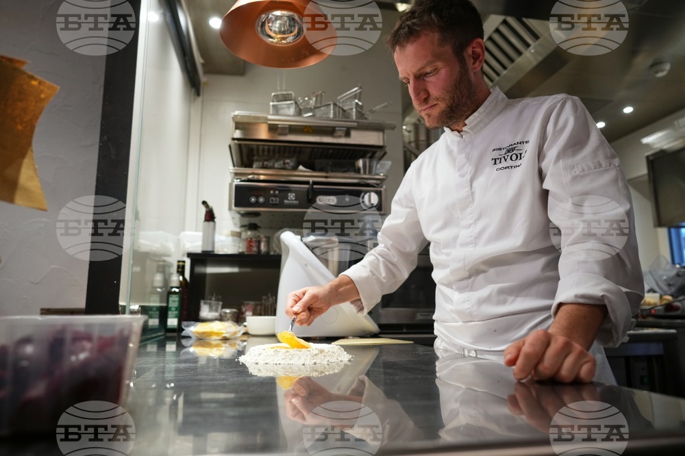 Italy Olympics Cortina Pasta