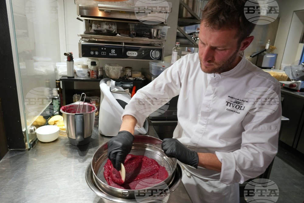 Italy Olympics Cortina Pasta