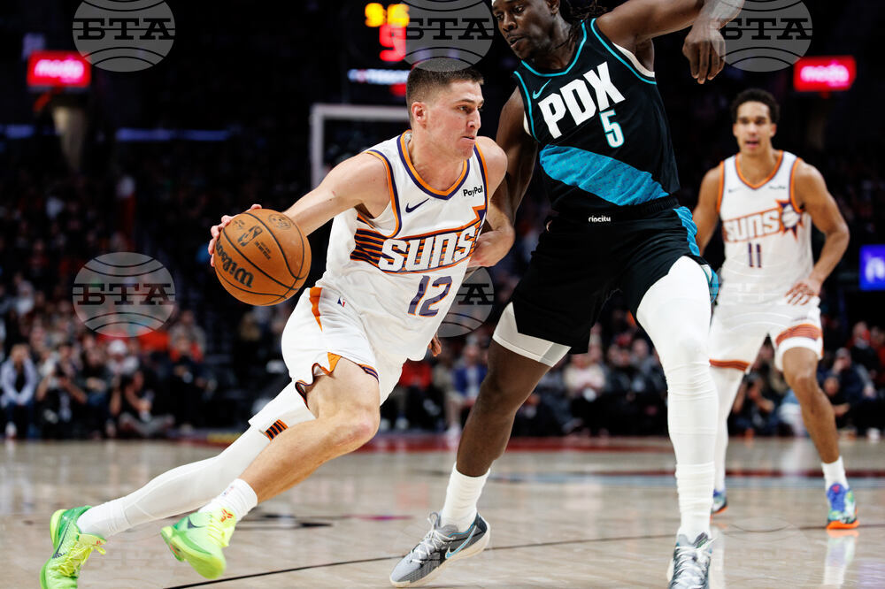 Suns Trail Blazers Basketball