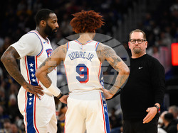 76ers Warriors Basketball